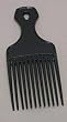 Cardinal Hair Pick Black Medium - Box of 12 - Model 4275 black