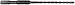 DEWALT DW5701 3 8-Inch x 8-Inch x 13-Inch 2 Cutter Spline Shank Rotary Hammer Bit
