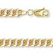 Jewelco London 9ct Solid gold premium Curb chain Necklace . Click Here for Dimensions and Weights.
