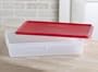 Tupperware Prep Essentials Cold Cut Keeper Chili Red Seal