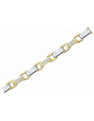14k Solid Gold Round Cut Diamond Tennis Bracelet (1.12 cts.tw.)