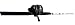 Sporting Goods : Zebco 808 Medium Heavy Spincast Fishing Rod and Reel Combo - 7'