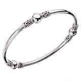 Image of Sterling silver one piece bangle