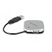 Belkin 4 Port USB 2.0 Ultra Mini Hub - 4 x 4-pin USB 2.0 - USB Downstream, 1 x 4-pin USB 2.0 - USB Upstream - External