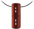 DANE-ELEC Music 2 GB MP3 Player - red + In-Ear Stereo Headphone, Silver