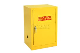 Compact Flammable Storage Cabinet 12 Gallon Capacity Compact Flammable Storage Cabinet 12 Gallon Capacity