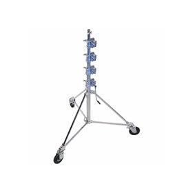 Avenger B150FPS 4 Riser Strato Safe Crank Up Stand with Pneumatic Tracking Wheels