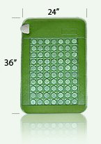 Jade & Ceramic Far Infrared Mattress (Dry Heat) (36l X 24w)