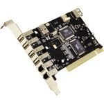 Electronics : Pci Card 5-port (4+1) Usb + 3-port Firewire - DYNAMODE - USB-5PCI-3PFW
