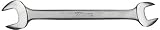Martin 1733 Forged Alloy Steel 7/8 x 1 Opening Offset 15 Degree Angle Double Head Open End Wrench, 1