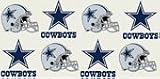 Dallas Cowboys 8-Pack Waterless Temporary Tattoos