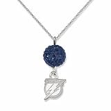 Tampa Bay Lightning Ovation Crystal Necklace