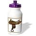 Florene Décor II - Brown Saddle With Tan Frame - Water Bottles Florene Décor II - Brown Saddle With Tan Frame - Water Bottles