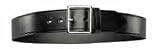 Bianchi B8G Garrison Belt - Plain Black, Nickel 12249