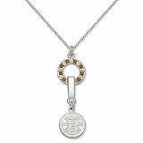 Boston Bruins MVP Crystal Necklace