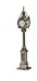 B5305 Bulova Plaza Edition Streets of Time Mantel Clock