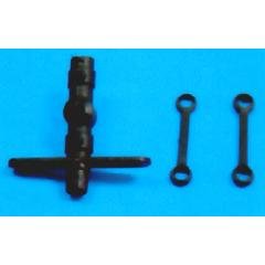 Esky - Ek1-0318 / 000289 Tete de Rotor + Biellettes - Helicopteres RC - Pièces Hélicos