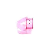 Switch Belt Bubble Gum Belt with Interchangeable Fuscia Buckle For Men, Women, Kids & Teens