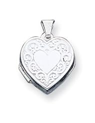 Sterling Silver Heart Locket