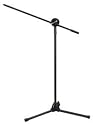 Floorstand with boom, 1.5m - chrome