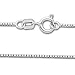 .80 mm 14 Karat White Gold Box 16 Box Chain