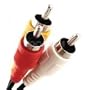 Canon STV250 Stereo Video Cable for Canon Camcorders (Right angle miniplug to RCA)