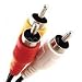 Canon STV250 Stereo Video Cable for Canon Camcorders (Right angle miniplug to RCA)