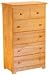 Atlantic Furniture WindsorC55 Windsor Drawer Chest 55 - Dressers"