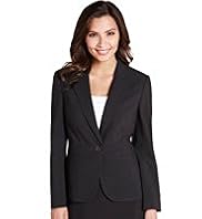 Single Breasted 1 Button Banded Waist Jacket