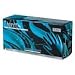 Medium Black latex exam gloves from PhantomTM. Powder-free, non-sterile, with a textu...