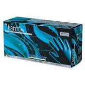 Medium Black latex exam gloves from PhantomTM. Powder-free, non-sterile, with a textured surface.