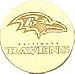 14K Gold NFL Baltimore Ravens Logo Tie Tac