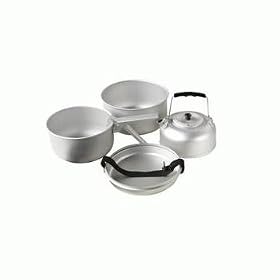 Outwell 4 piece camping cook set