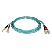 Tripp Lite N806-02M 10Gb Multimode Duplex 50/125 LSZH Aqua Fiber Patch Cable SC/SC - 2M (6ft)