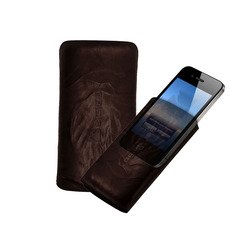 Gripis TwinCase Rindsleder f&uuml;r Apple braun Preisvergleich