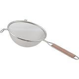 6 1 2 Fine Single Mesh Strainer (13-0650) Category: Strainers by Libertyware