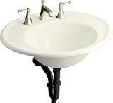 Bathroom Sink Wall Mounted by Kohler - K-2822-8W in White