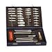 Hobby Knife Set 51 Piece Wood Carving Kit Balsa Craft X Tools, Scrapbook, Model Art Acto Blades Pen Utility Knives, Modelmaking Hobbies Etch Scribes Sharpening Stone Miniature Modeling Builder