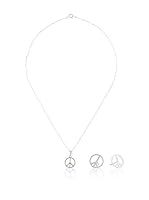 Cordoba Conjunto de cadena, colgante y pendientes