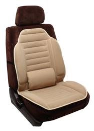 Pilot Automotive SC-275T Tan Seat Cushion with Lumbar Support