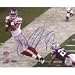 Amani Toomer SB XLII Catch in Bounds 16x20 Photograph