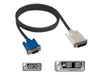 Belkin VGA To DVI Kabel  DVI-I Single Link M- HDDB15 M, 3m, beige