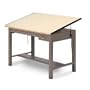 60 Inch Four Post Drafting Table - Mayline Office Furniture - 7736BSDBE
