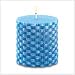 ISLAND BLUE BASKETWEAVE CANDLE