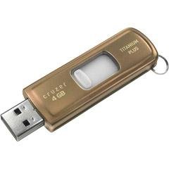 SanDisk Cruzer Titanium Plus - USB flash drive - 4 GB
