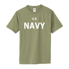 US Navy on Cotton T-Shirt - (Adult & Youth) (40 colors)
