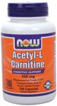 Acetyl-L Carnitine 500 mg by Now Foods 100 Capsules