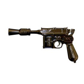 21sLS5s43SL Star Wars: Episode V: Empire Strikes Back Han Solo SDCC Exclusive Black Chrome Blaster Scaled Replica