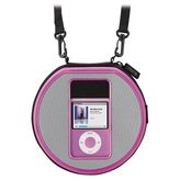 iHome iHM6P Portable Speaker Case for iPod, iPhone, and MP3 Players (Pink)