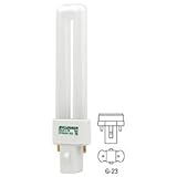 IMAGE OF CF9DS/827/ECO SYLVANIA 9 Watt Single Compact Fluorescent (CFL) G23 Base 2700K 82CRI